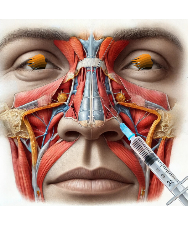 anatomy of nose for botox